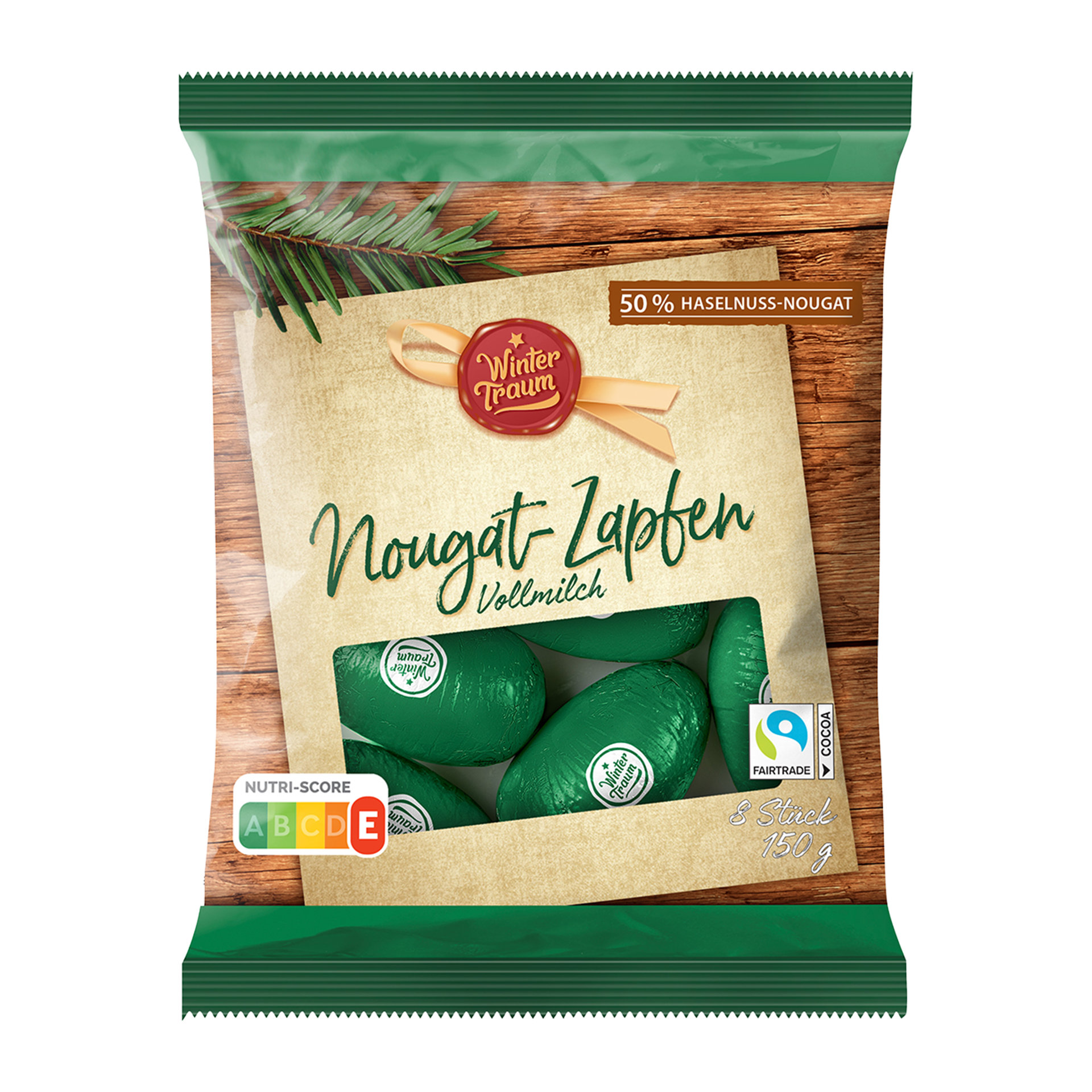 WINTERTRAUM Nougat-Zapfen