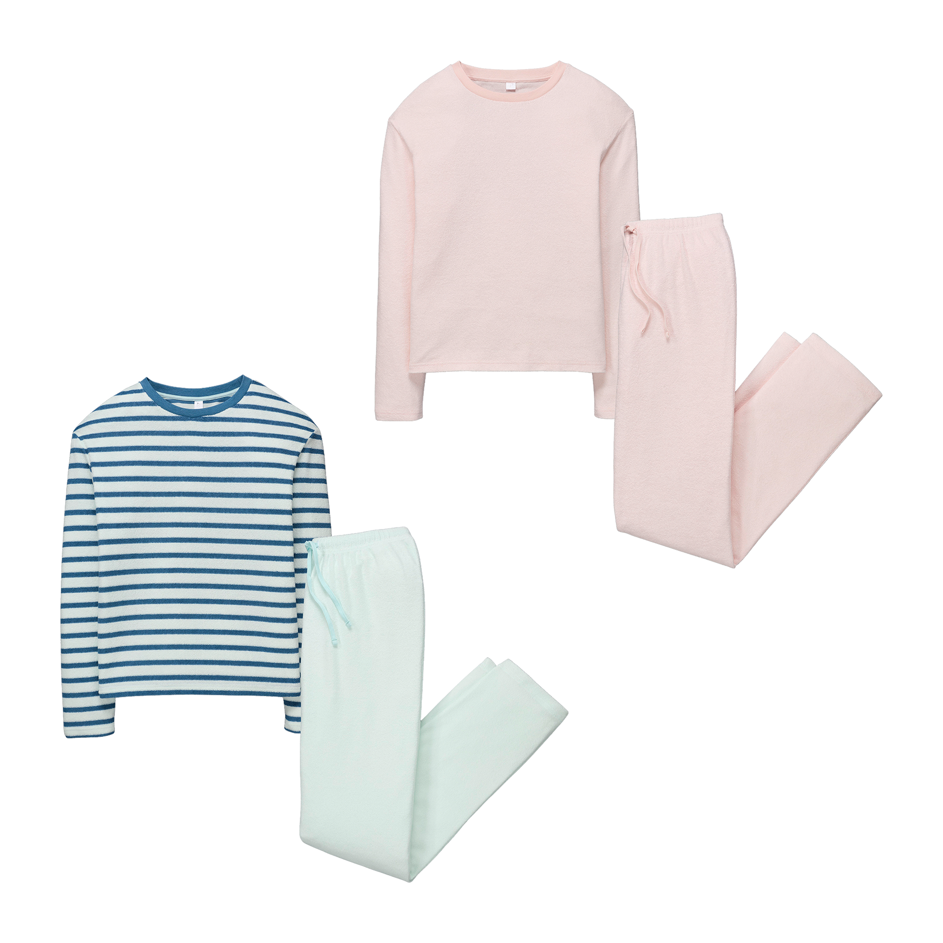 UP2FASHION Frottee-Pyjama