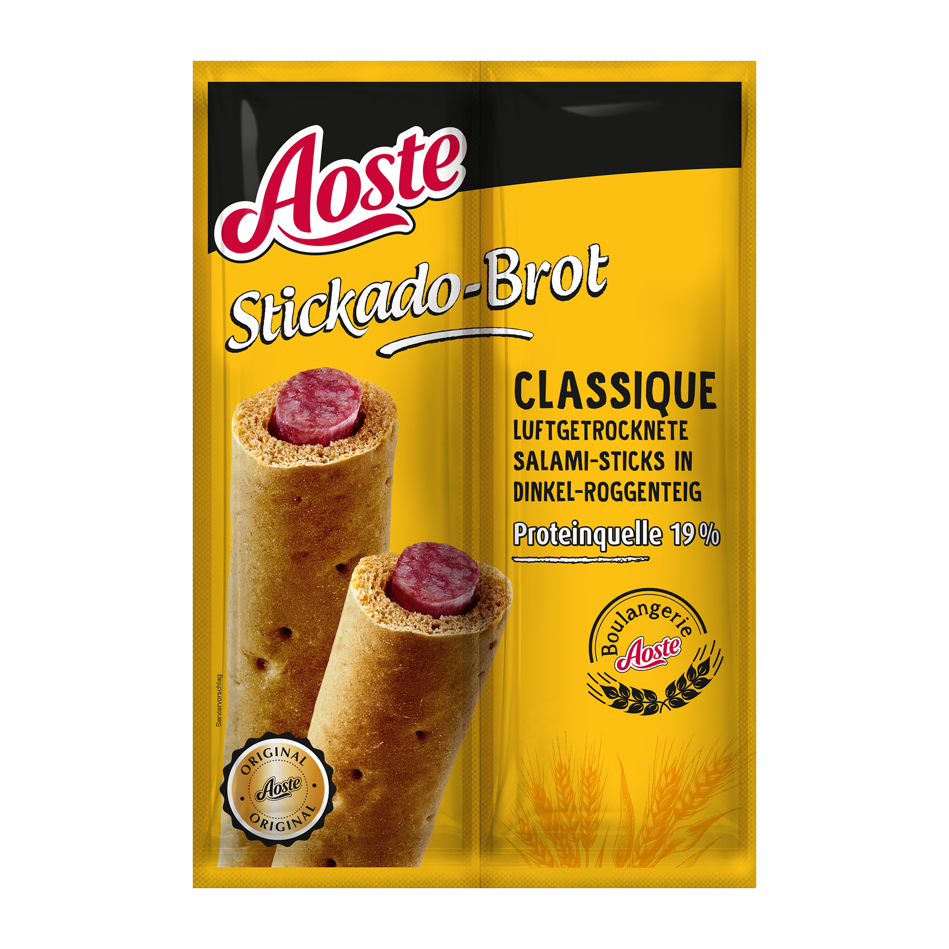 AOSTE Stickado-Brot-Duo