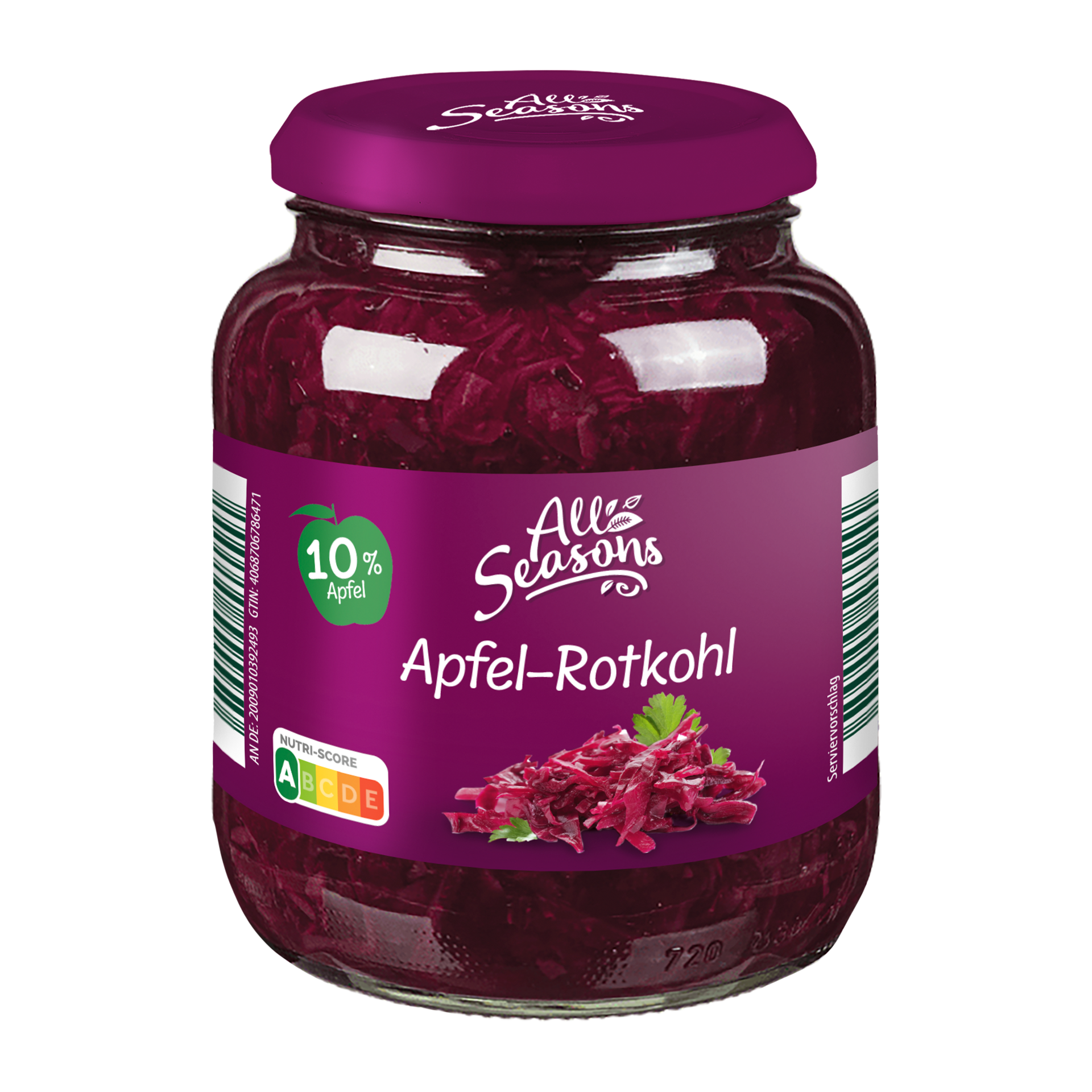 ALL SEASONS Apfel-Rotkohl