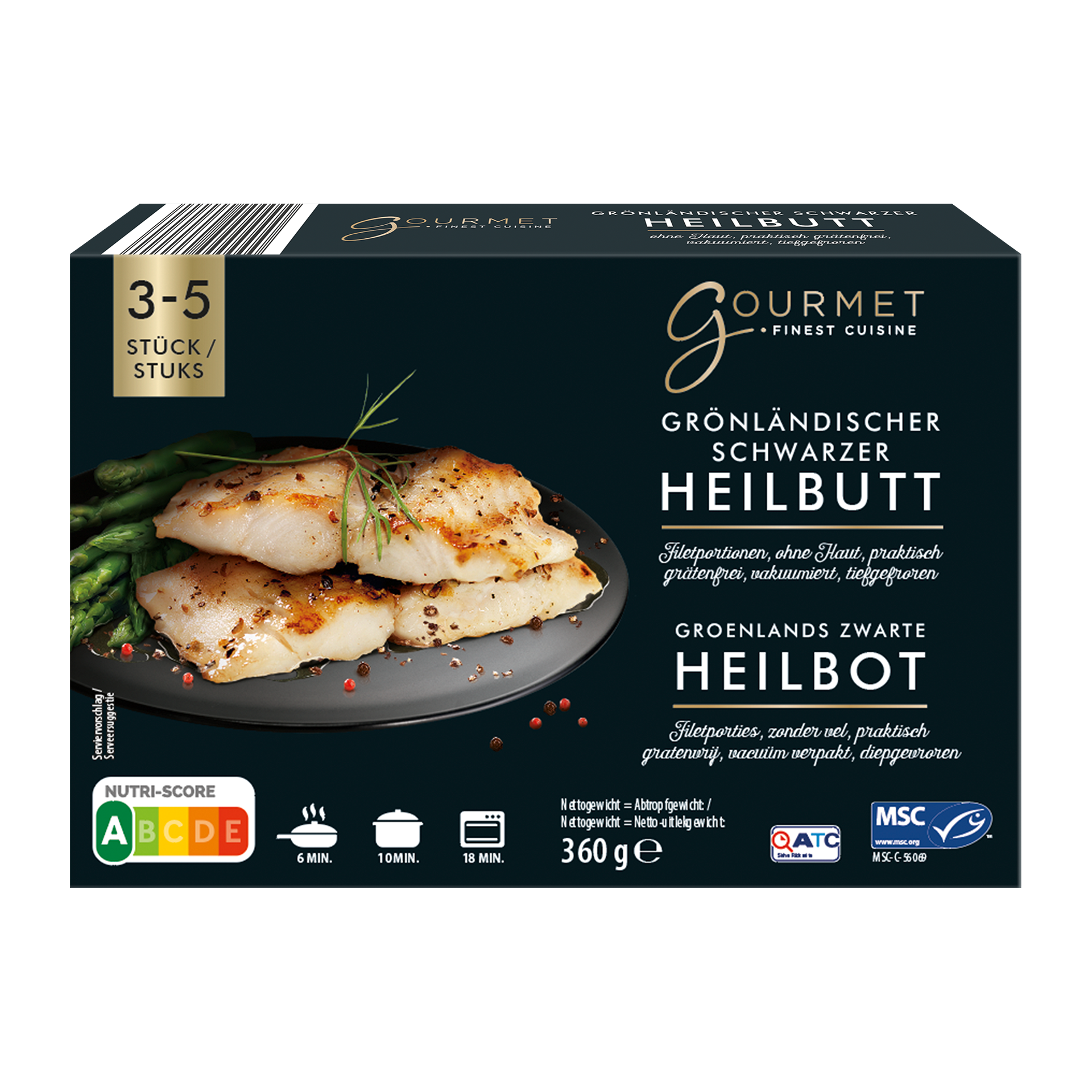 GOURMET FINEST CUISINE Grönländischer Schwarzer Heilbutt