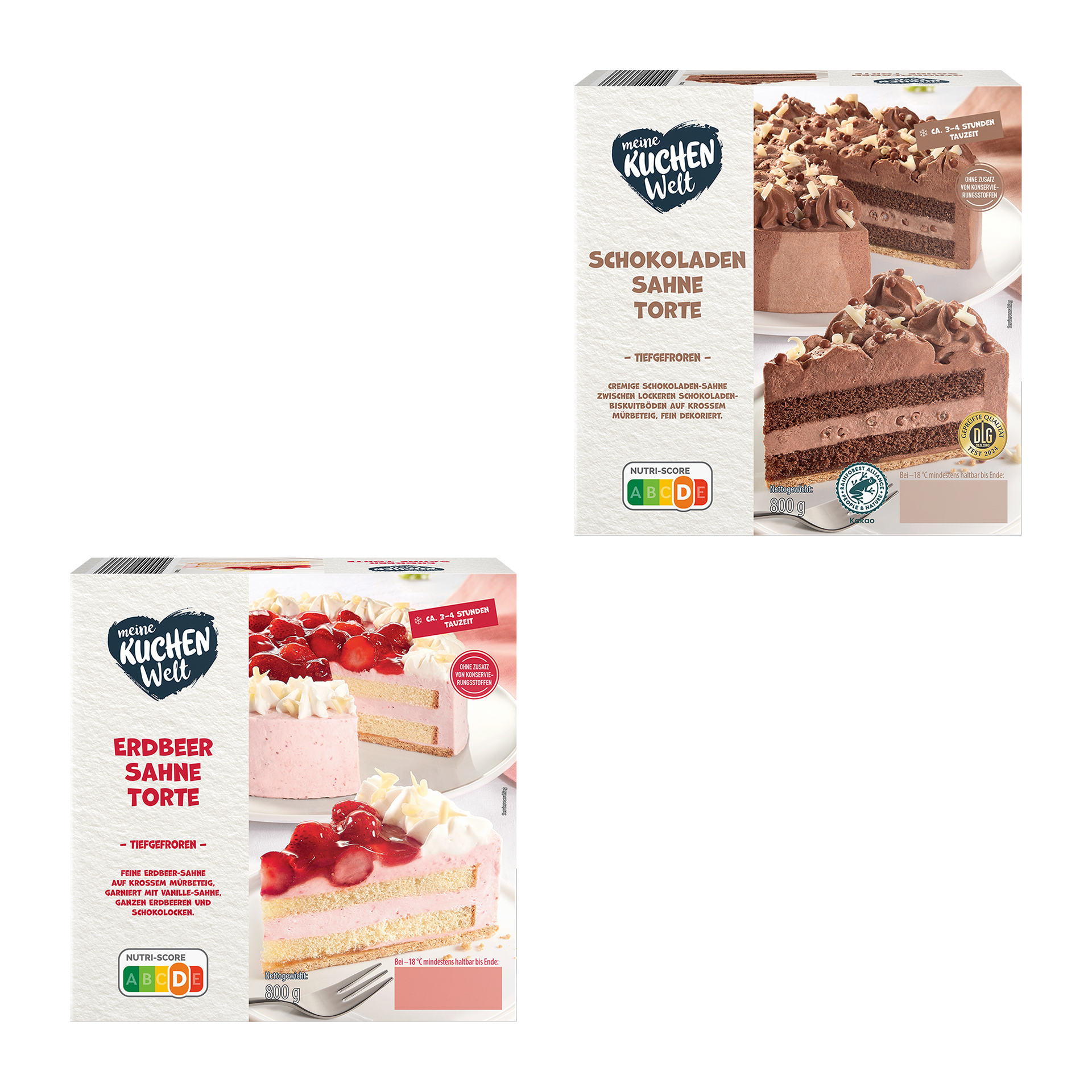 MEINE KUCHENWELT Sahnetorte