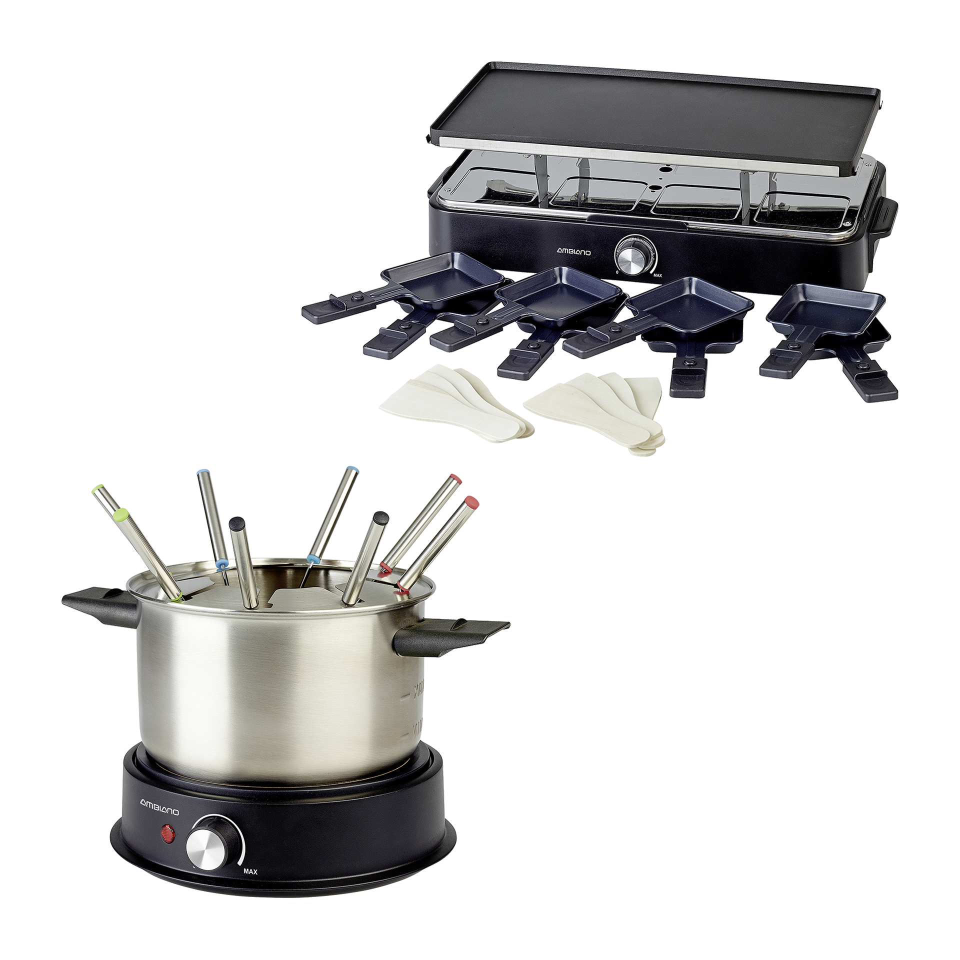 AMBIANO Elektrisches Raclette / Fondue