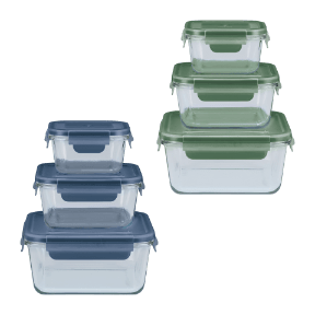 Glas-Frischhaltedosen