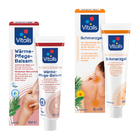 Schmerzgel / Wärme-Pflege-Balsam / Muskel-aktiv-Fluid