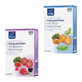 Isländisch Moos Halspastillen