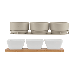 Snack- und Diptablett