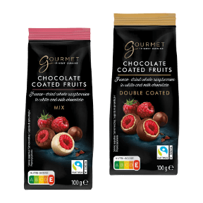 Schokolierte Früchte