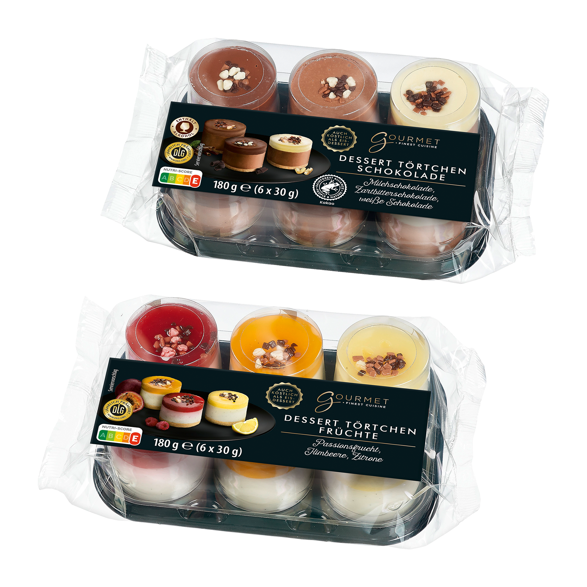 GOURMET FINEST CUISINE Dessert-Törtchen