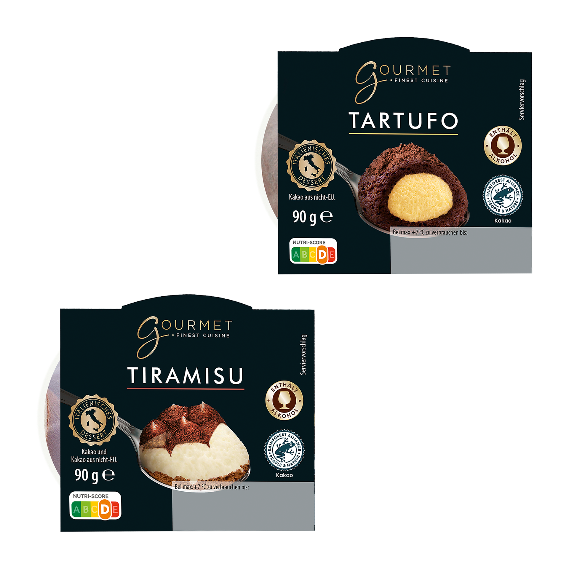 GOURMET FINEST CUISINE Tiramisu / Tartufo