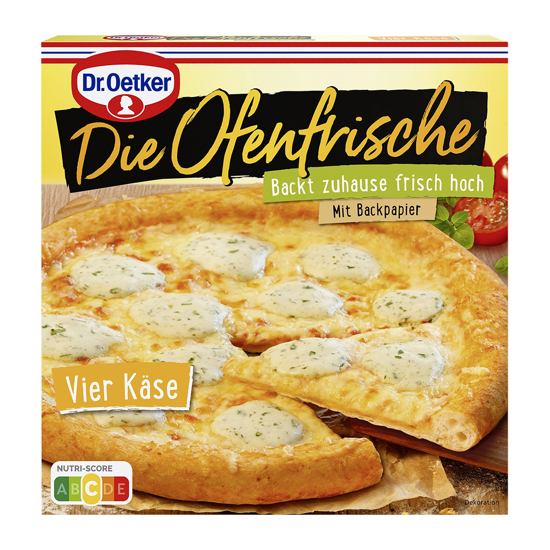 DR. OETKER Die Ofenfrische Vier Käse