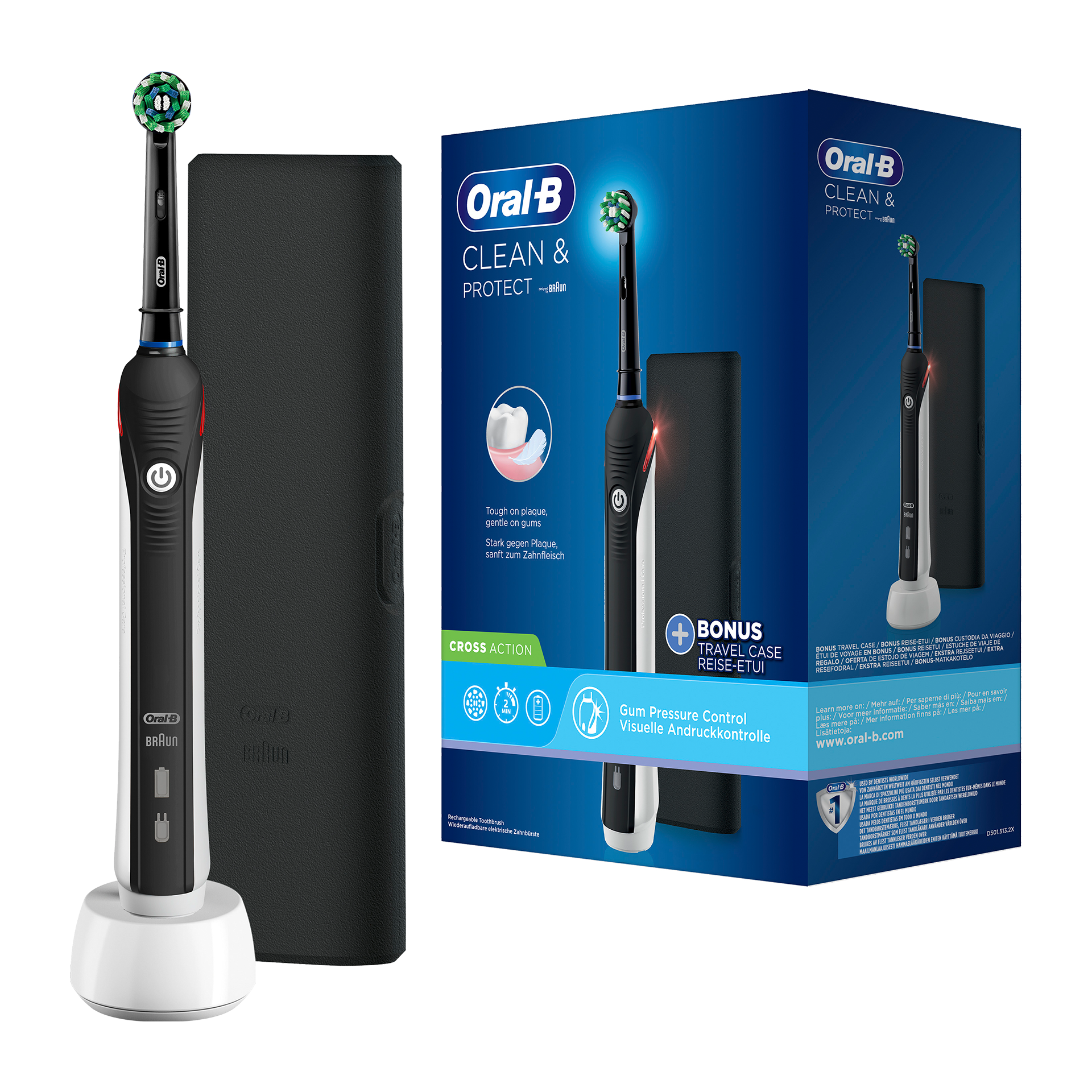 ORAL-B Elektrische Zahnbürste Clean & Protect