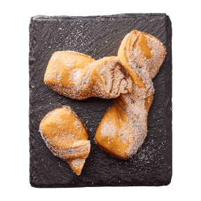 Haselnusscreme-Twister