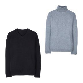 Pullover mit Seide und Kaschmir