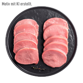 Raclette-Platte vom Schwein