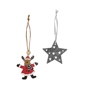 Holz- / Filz-Anhänger