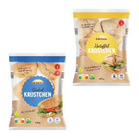 Dinkel- / Kartoffelkrüstchen