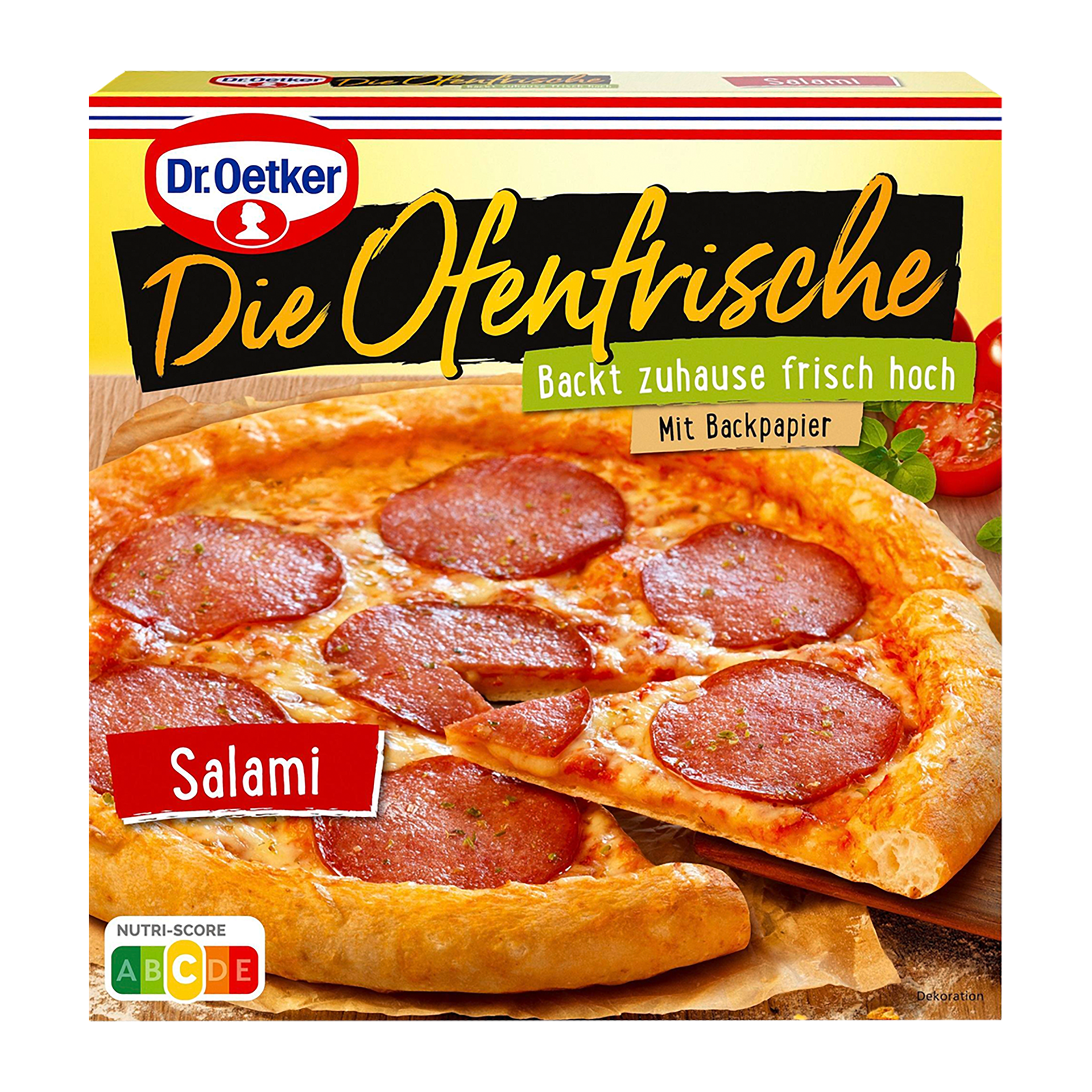 DR. OETKER Die Ofenfrische Salami