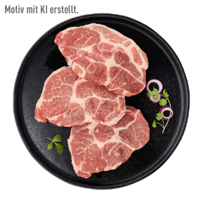 Schweine-Nackensteaks XXL
