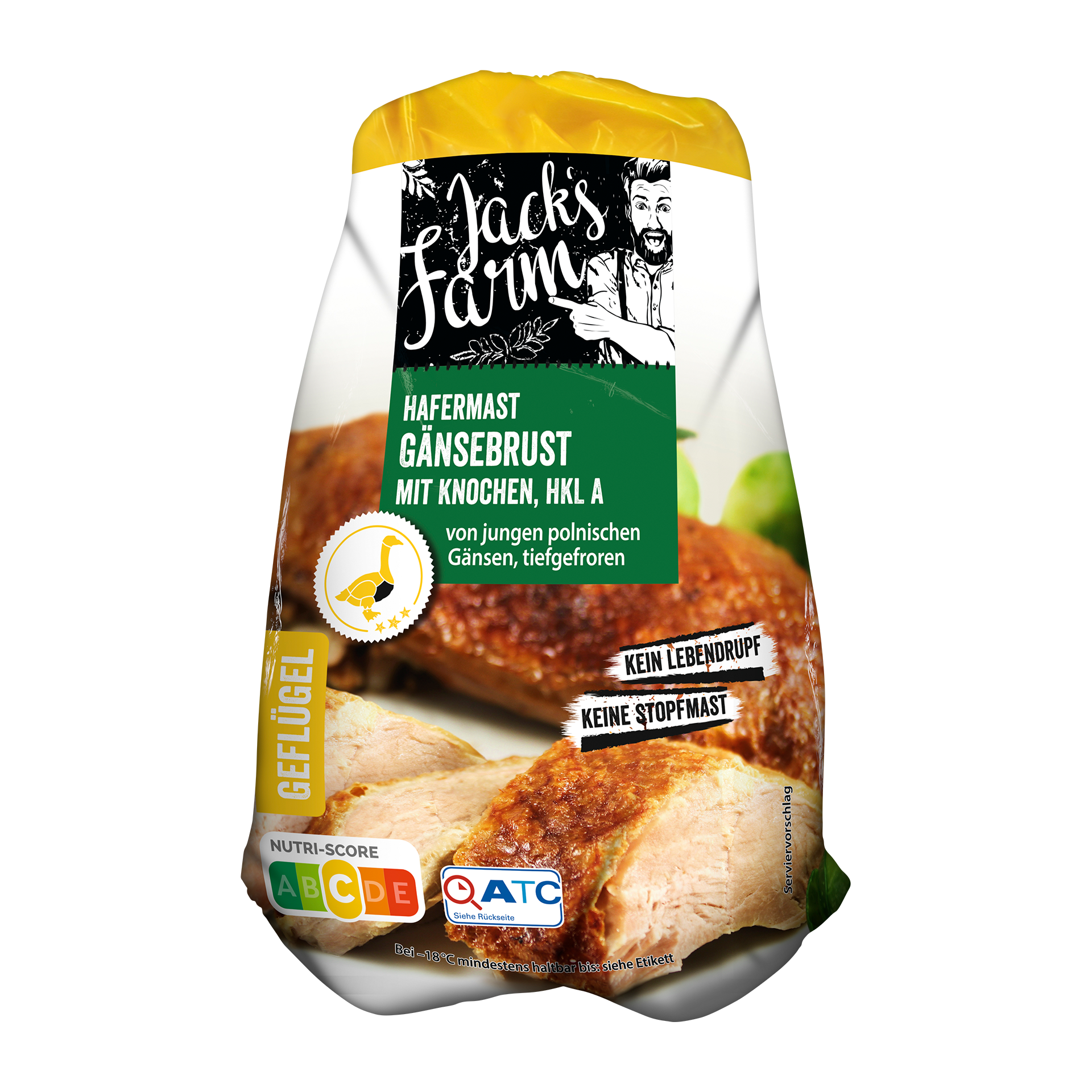 JACK’S FARM Gänsebrust mit Knochen
