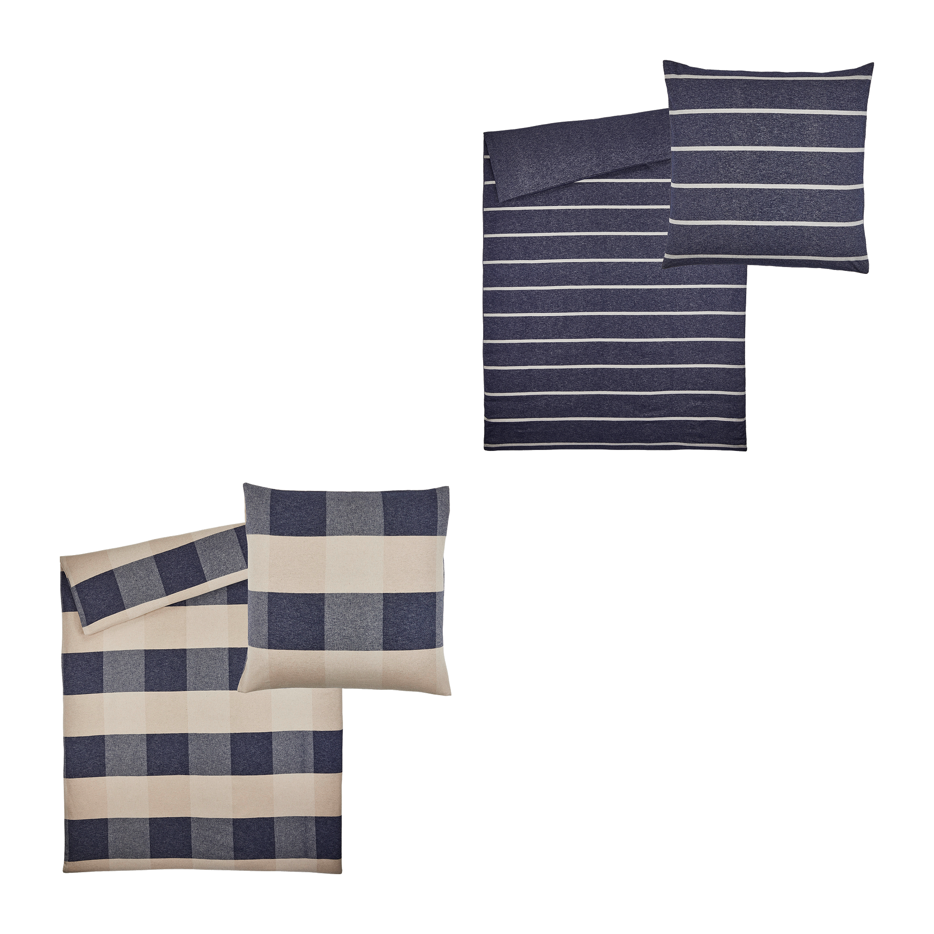 NOVITESSE Webflanell-Bettwäsche B x L: ca. 135 x 200 cm