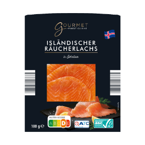 Isländischer Räucherlachs