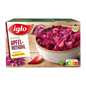 Apfelrotkohl