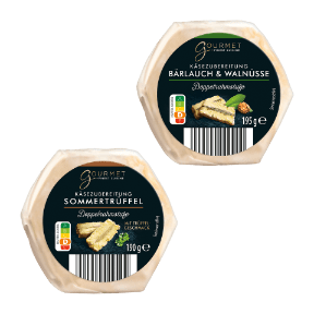 Gefüllter Weichkäse