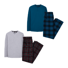 Flanell-Pyjama