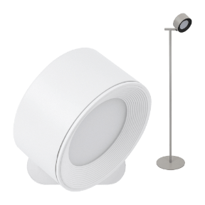 Akku-LED-Stehleuchte 4 in 1