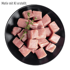 Fondueschale vom Schwein