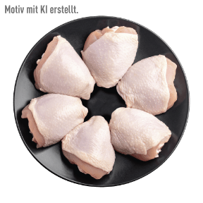 Hähnchen-Oberkeulensteaks XXL