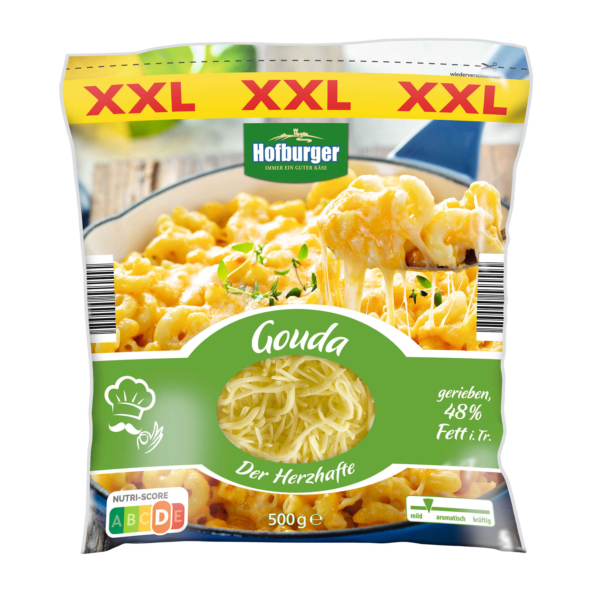 HOFBURGER Reibekäse XXL