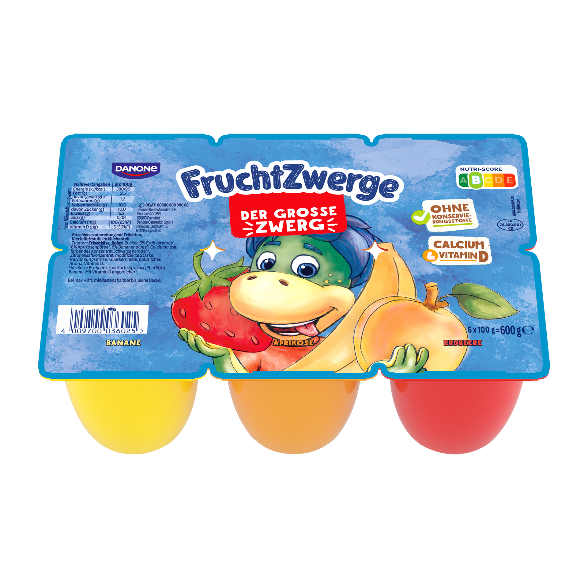 DANONE Fruchtzwerge XXL