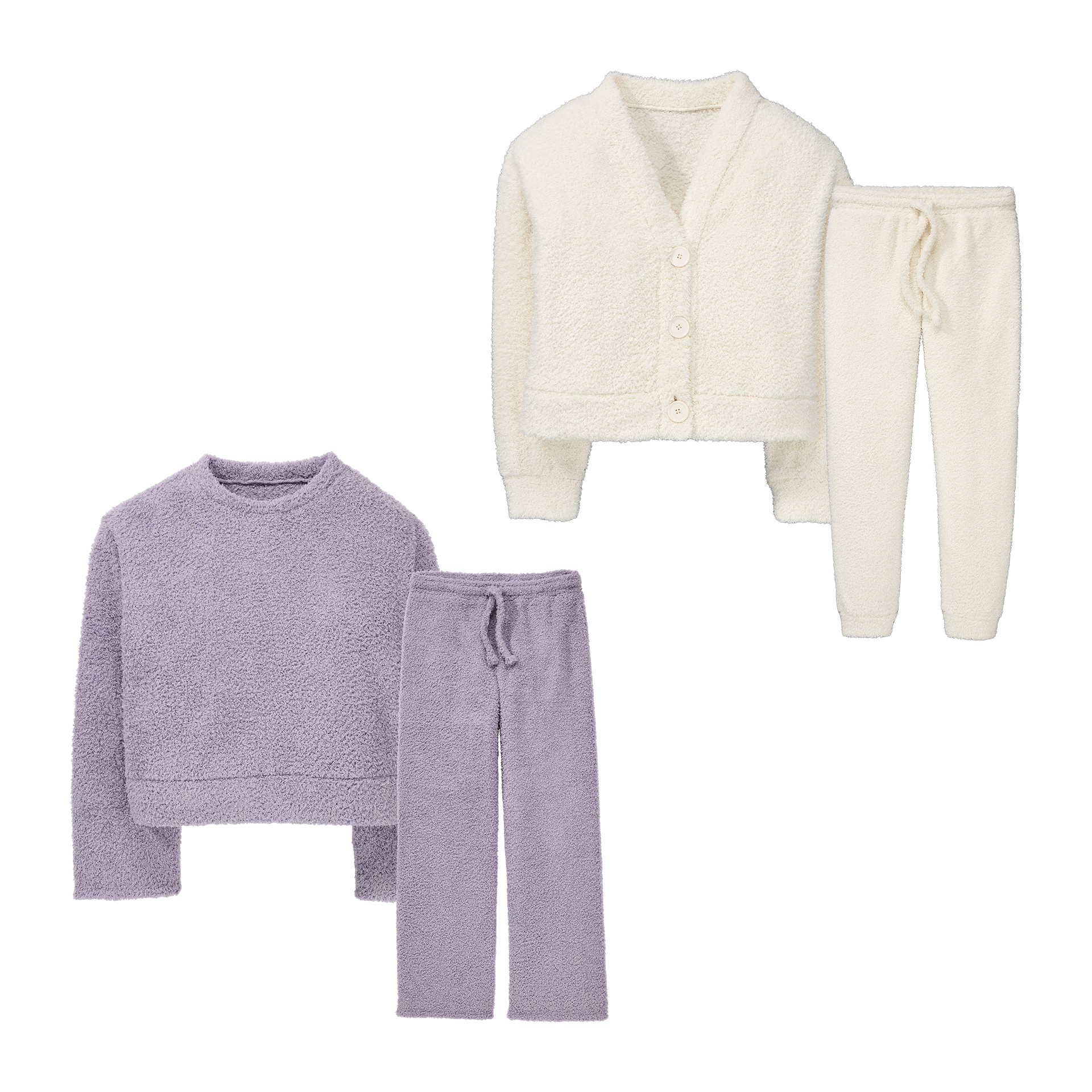 UP2FASHION Flausch-Anzug