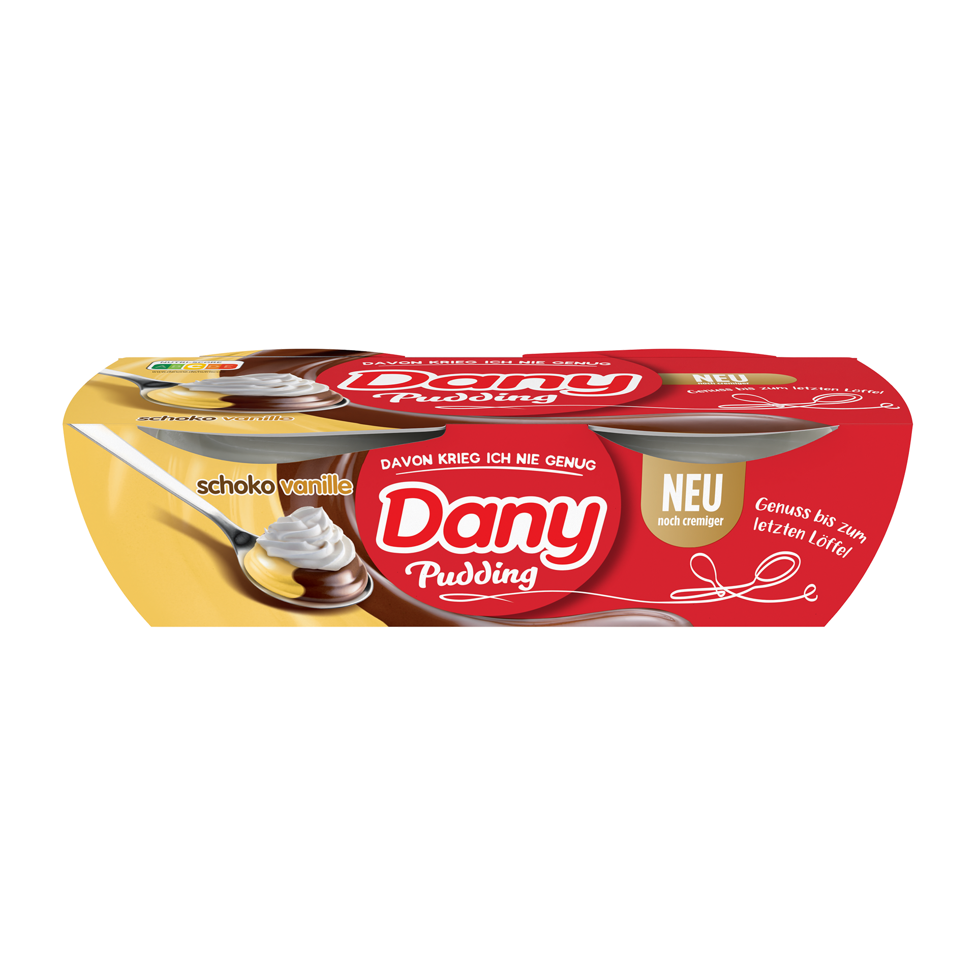 DANY Pudding Schoko-Vanille