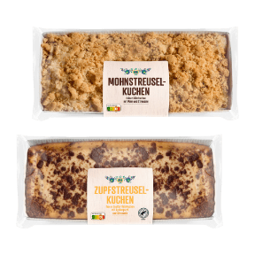 Zupfstreusel- / Mohnstreuselkuchen