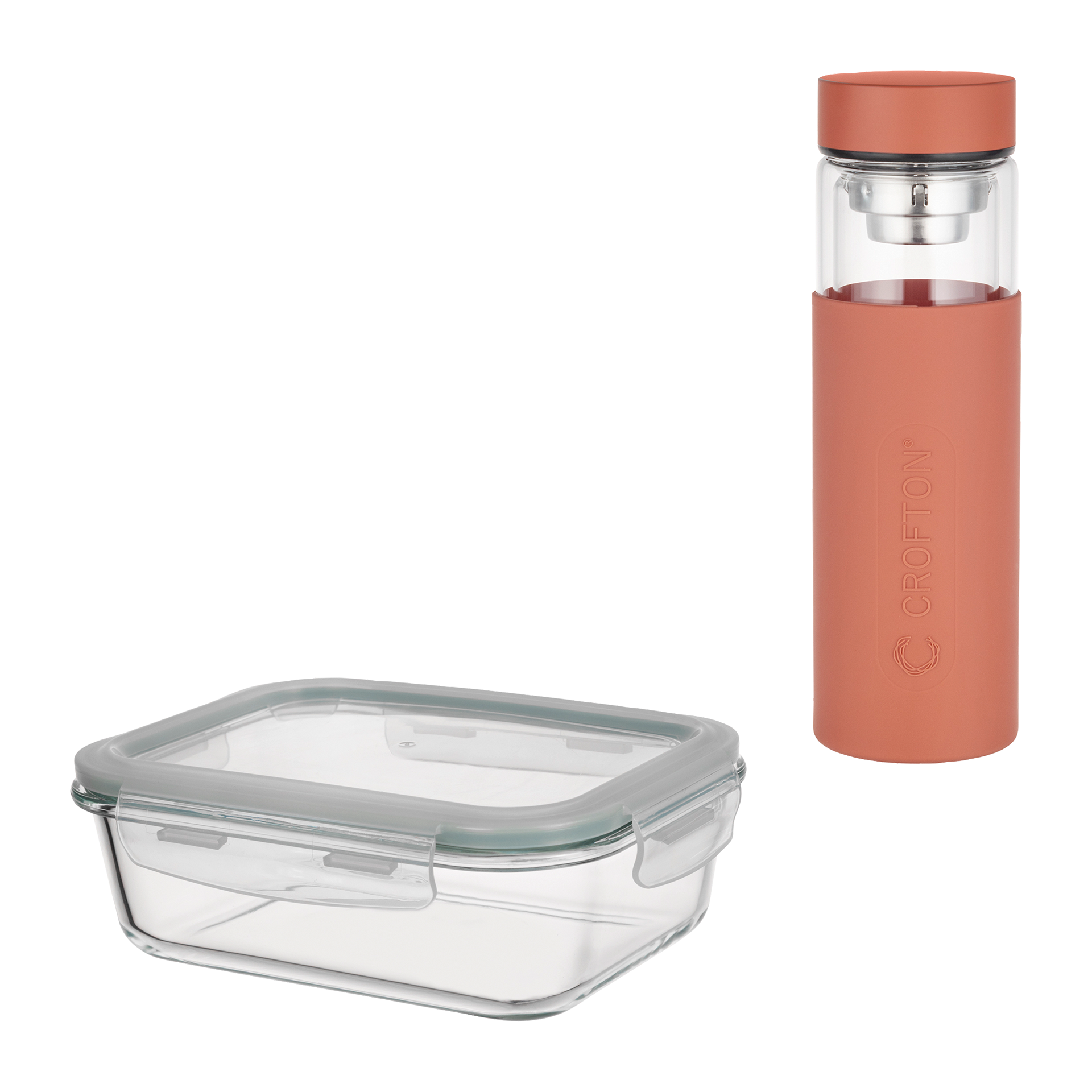 CROFTON Trinkflasche / Frischhaltedose