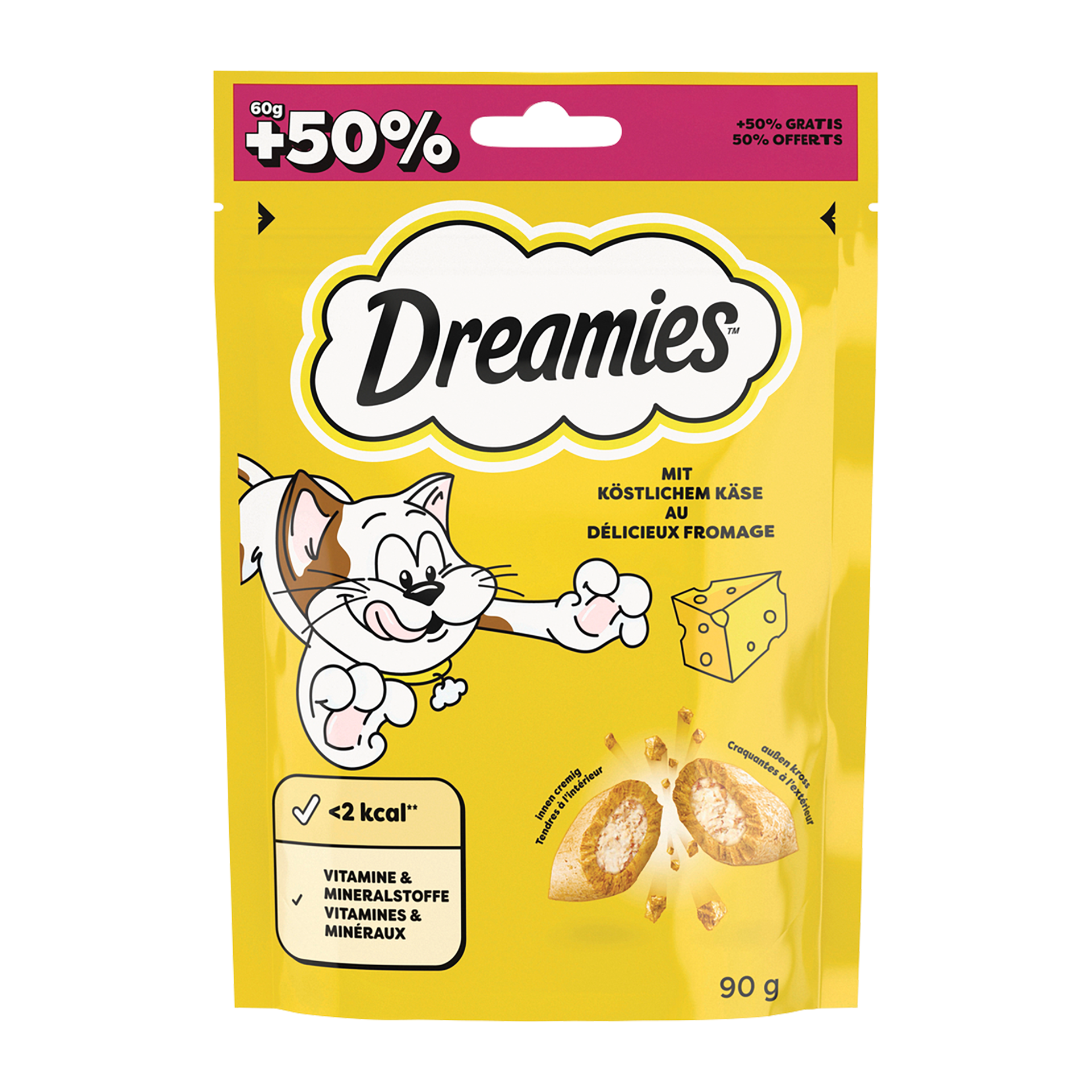 WHISKAS Dreamies Käse