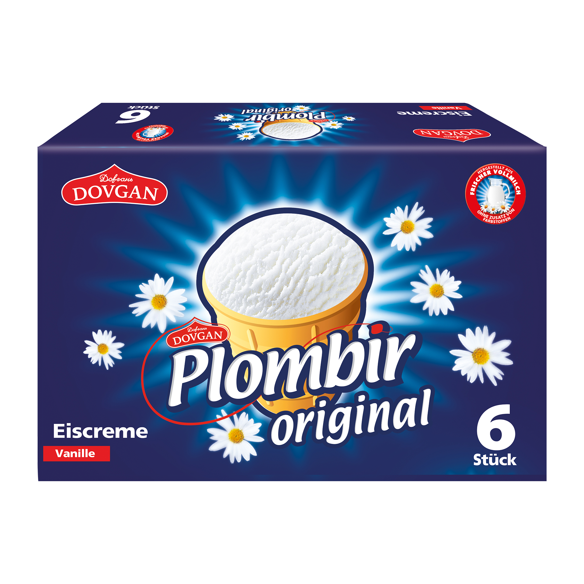 DOVGAN Plombir-Eiscreme