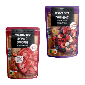 Gefriergetrocknete Früchte