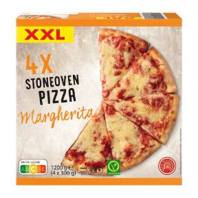 Steinofenpizza Margherita XXL