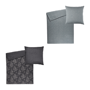 Flanell-Bettwäsche B x L: ca. 155 x 220 cm