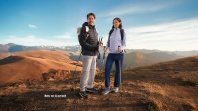 Gesteppte Fleecejacke