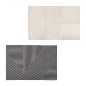 Strukturierte Fußmatte