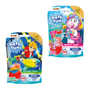 Badekugel mit Überraschung