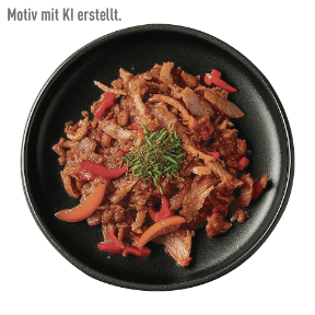 Paprika-Schinkengeschnetzeltes XXL