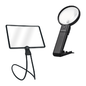 LED-Lupe / Ganzseitenlupe