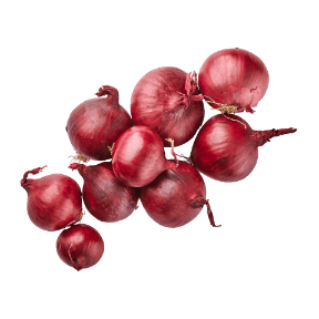Zwiebeln rot