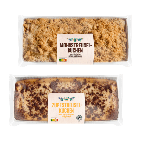 Zupfstreusel- / Mohnstreuselkuchen